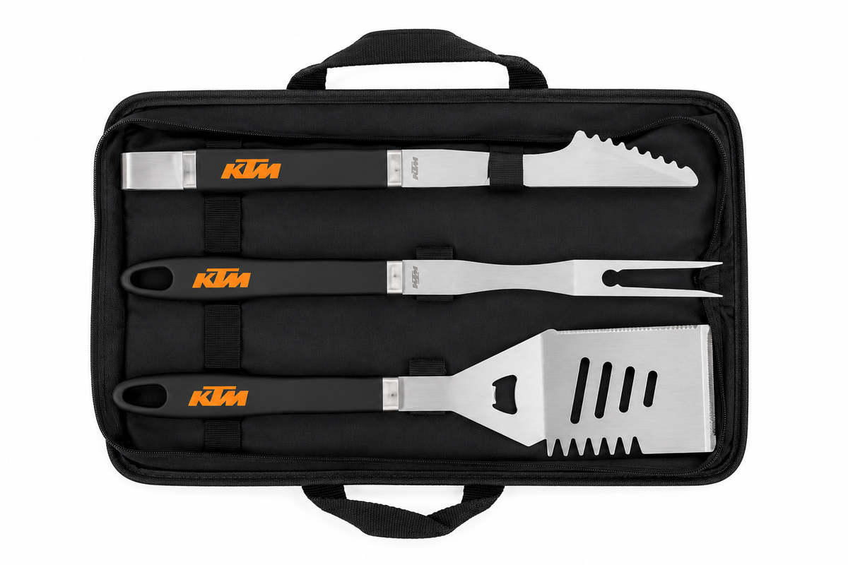KTM Grill Set - Ensemble BBQ 3 Pièces