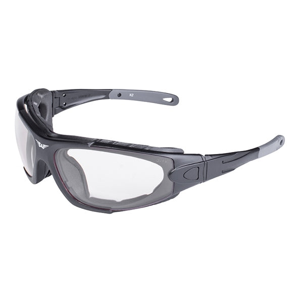 Global Vision Lunette de soleil photochromique Shorty Noir mat