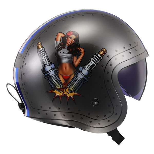 LS2 Casque Ouvert Spitfire Spark