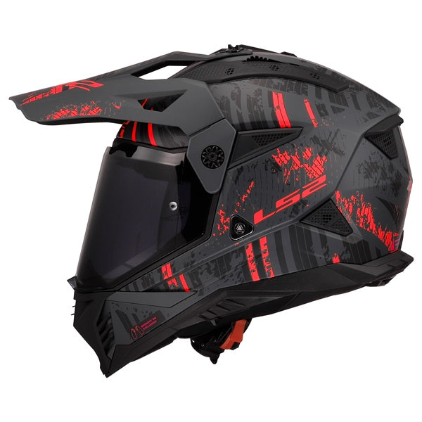 LS2 Casque hors-route Blaze II Crazy - Sans lunette