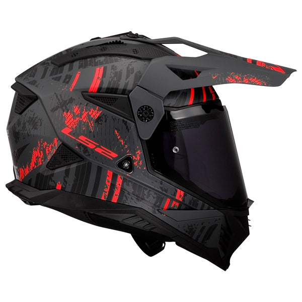 LS2 Casque hors-route Blaze II Crazy - Sans lunette