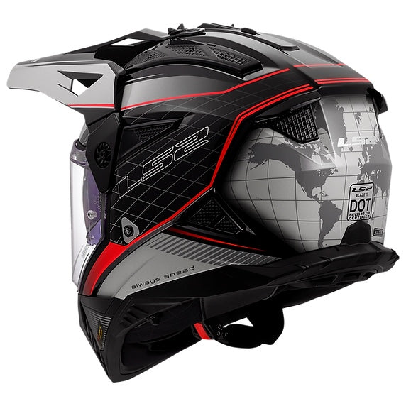 LS2 Casque hors-route Blaze II Meridian - Sans lunette