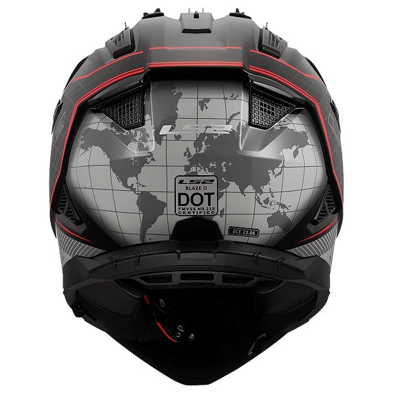 LS2 Casque hors-route Blaze II Meridian - Sans lunette