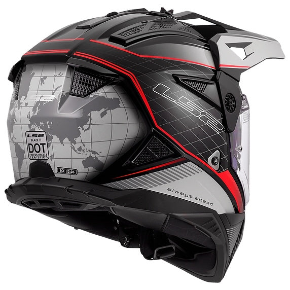 LS2 Casque hors-route Blaze II Meridian - Sans lunette
