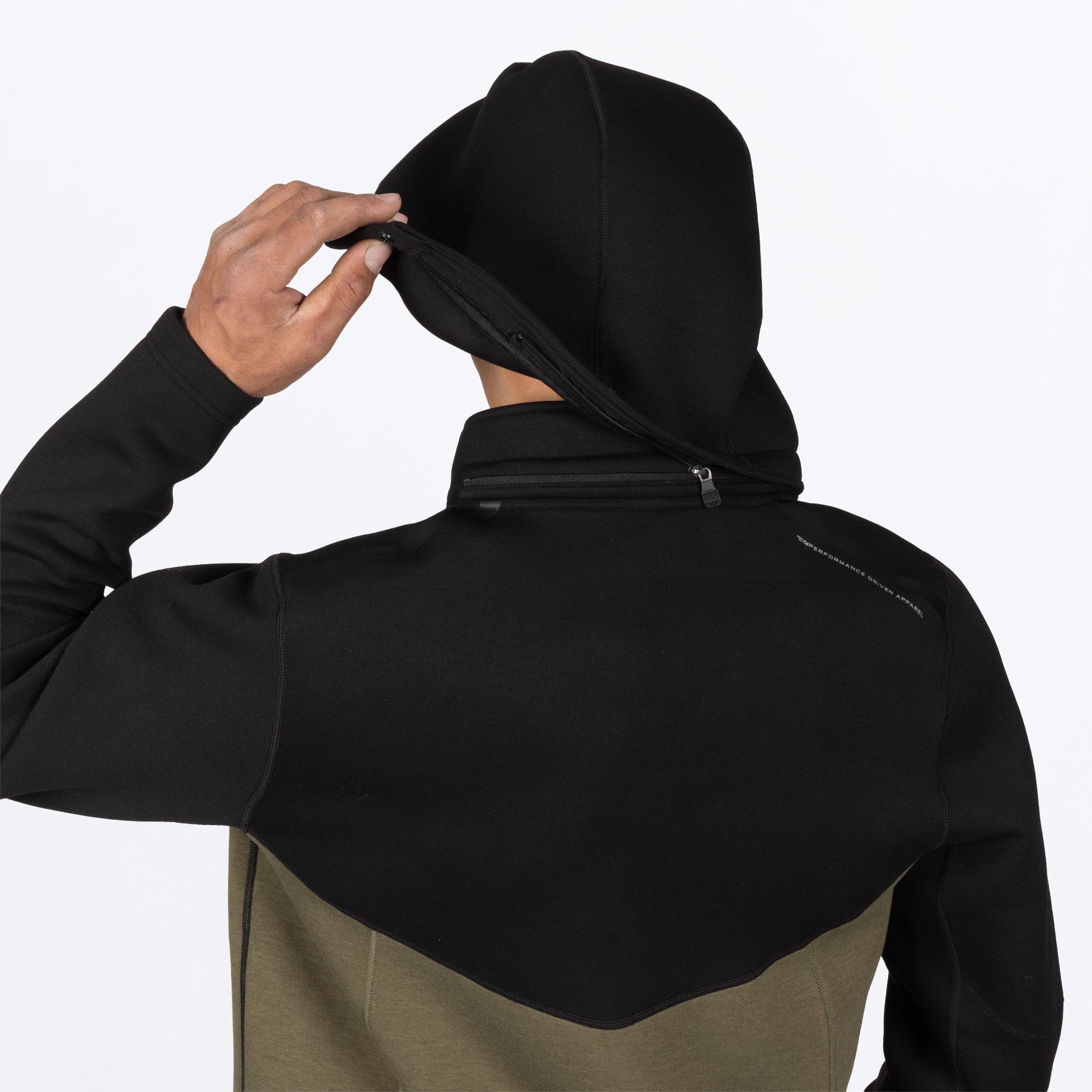 Coton ouaté à capuchon Altitude Tech à fermeture éclair 1/4 pour homme