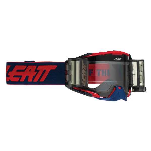 LEATT Lunette Velocity Roll-Off Rouge, Bleu