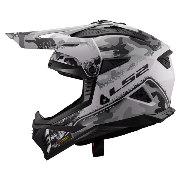 LS2 Casque hors-route Gate II Carbine - Sans lunette