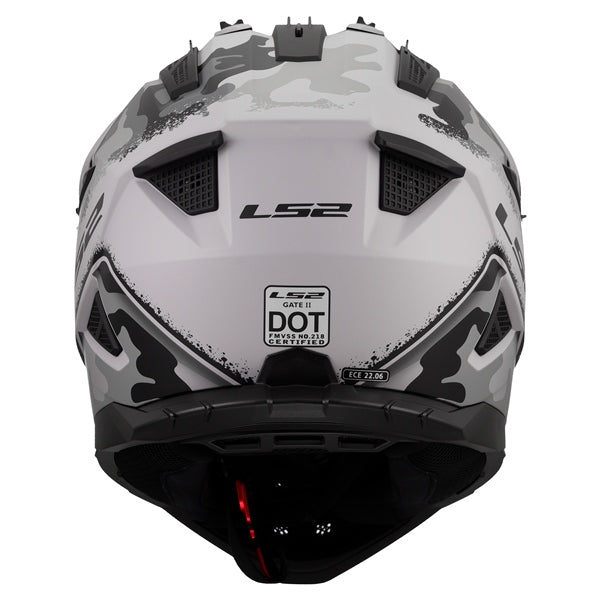 LS2 Casque hors-route Gate II Carbine - Sans lunette