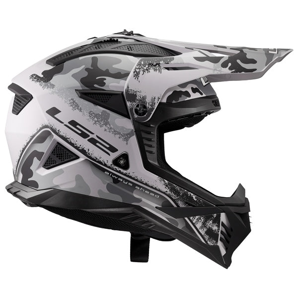 LS2 Casque hors-route Gate II Carbine - Sans lunette