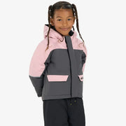 Manteau enfant rose