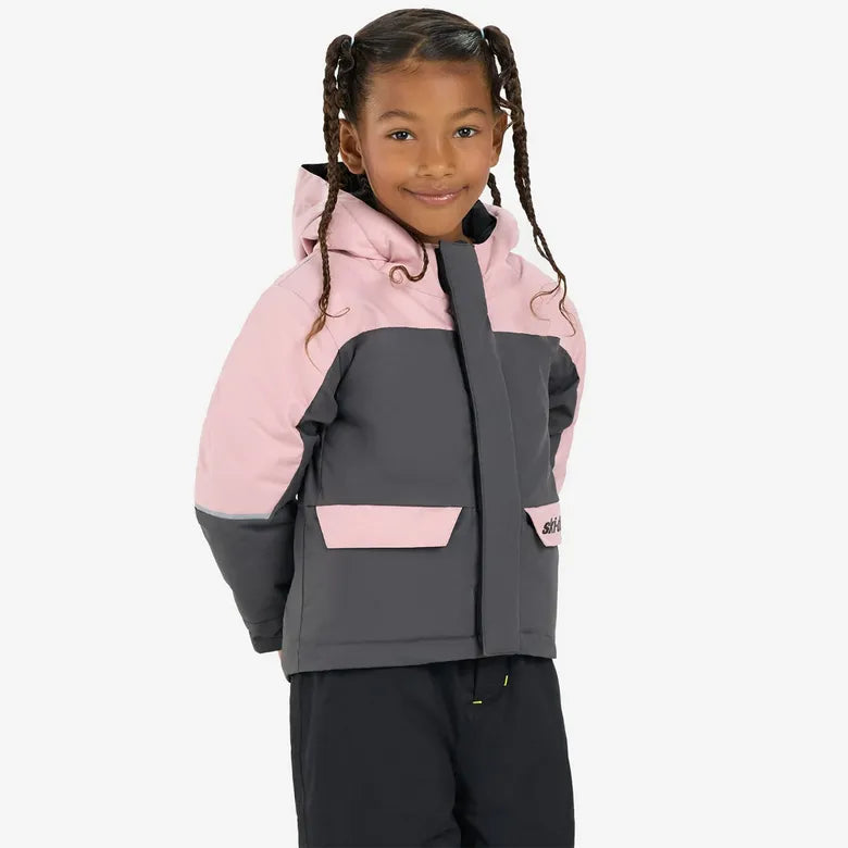Manteau enfant rose