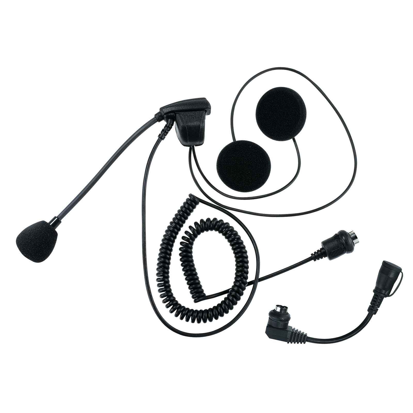 Écouteurs et microphone câblés