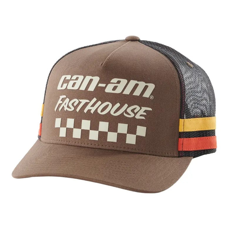Unisex CAN-AM x Fasthouse Racing Flat Brim Cap