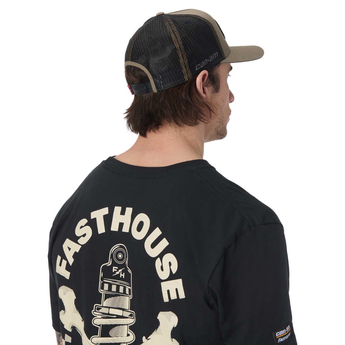 Casquette Courbée Badge Can-Am x Fasthouse unisexe