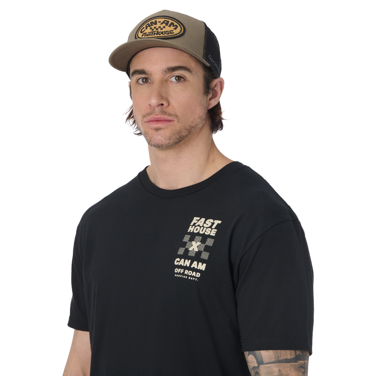 Casquette Courbée Badge Can-Am x Fasthouse unisexe