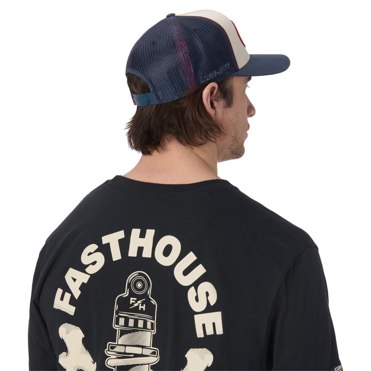 Casquette Courbée Badge Can-Am x Fasthouse unisexe