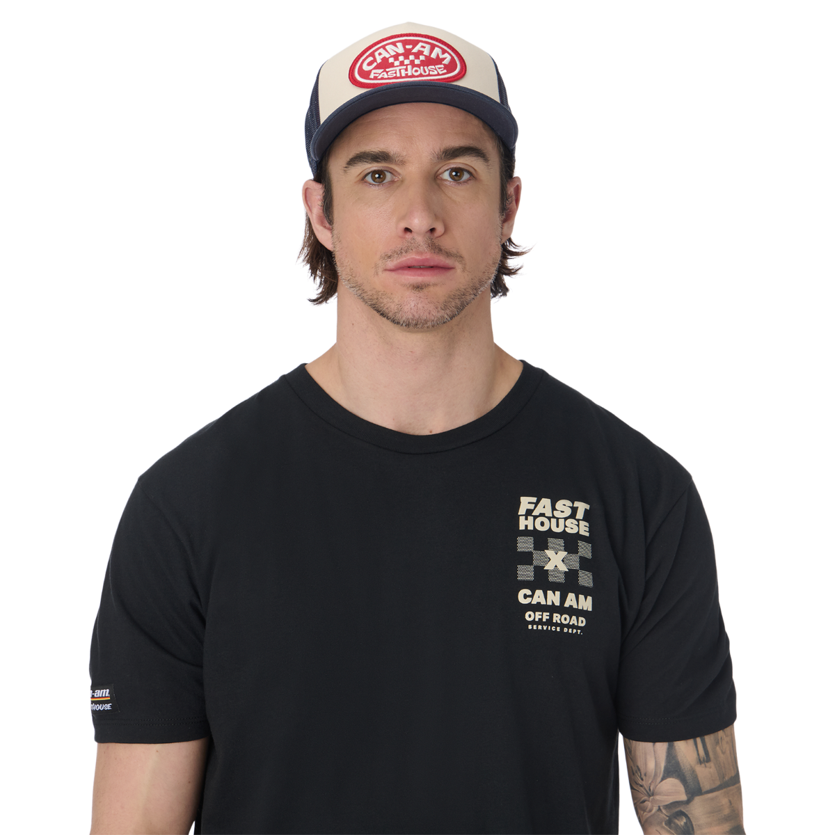 Casquette Courbée Badge Can-Am x Fasthouse unisexe