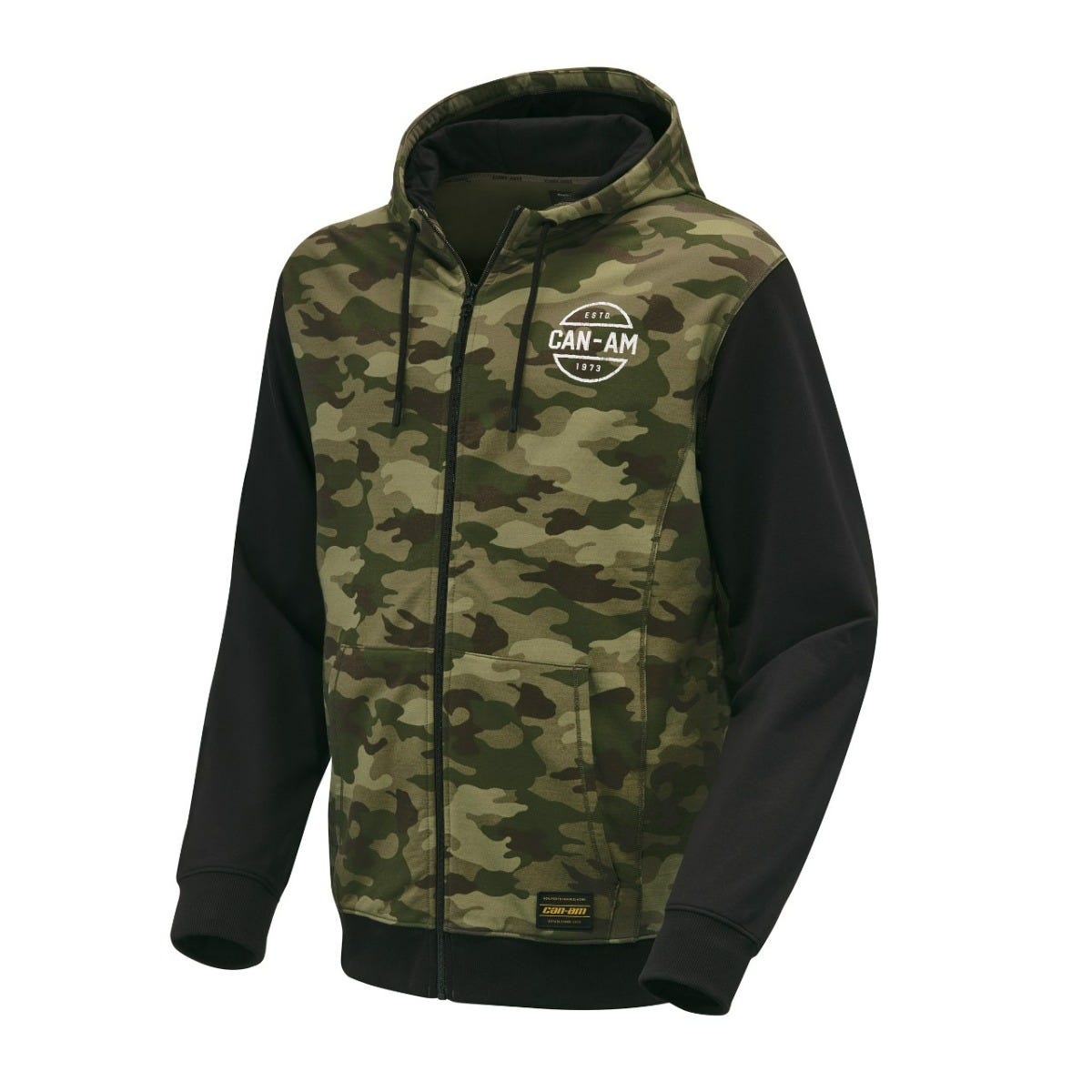 Pull à capuchon premium avec fermeture éclair