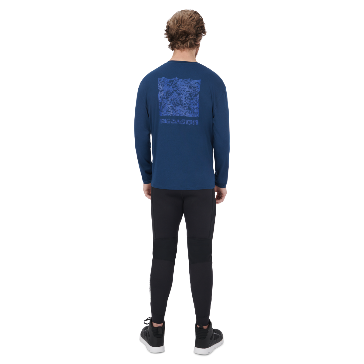 T-shirt à manches longues avec protection UV pour homme