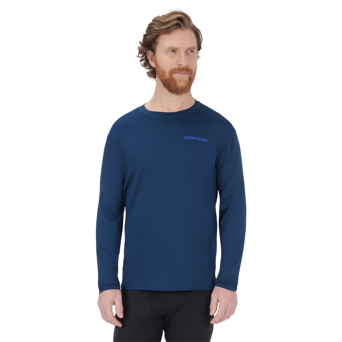 T-shirt à manches longues avec protection UV pour homme