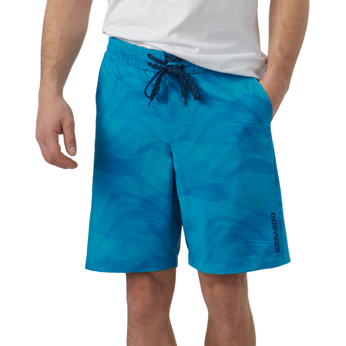 Short de plage classique 20 po pour homme