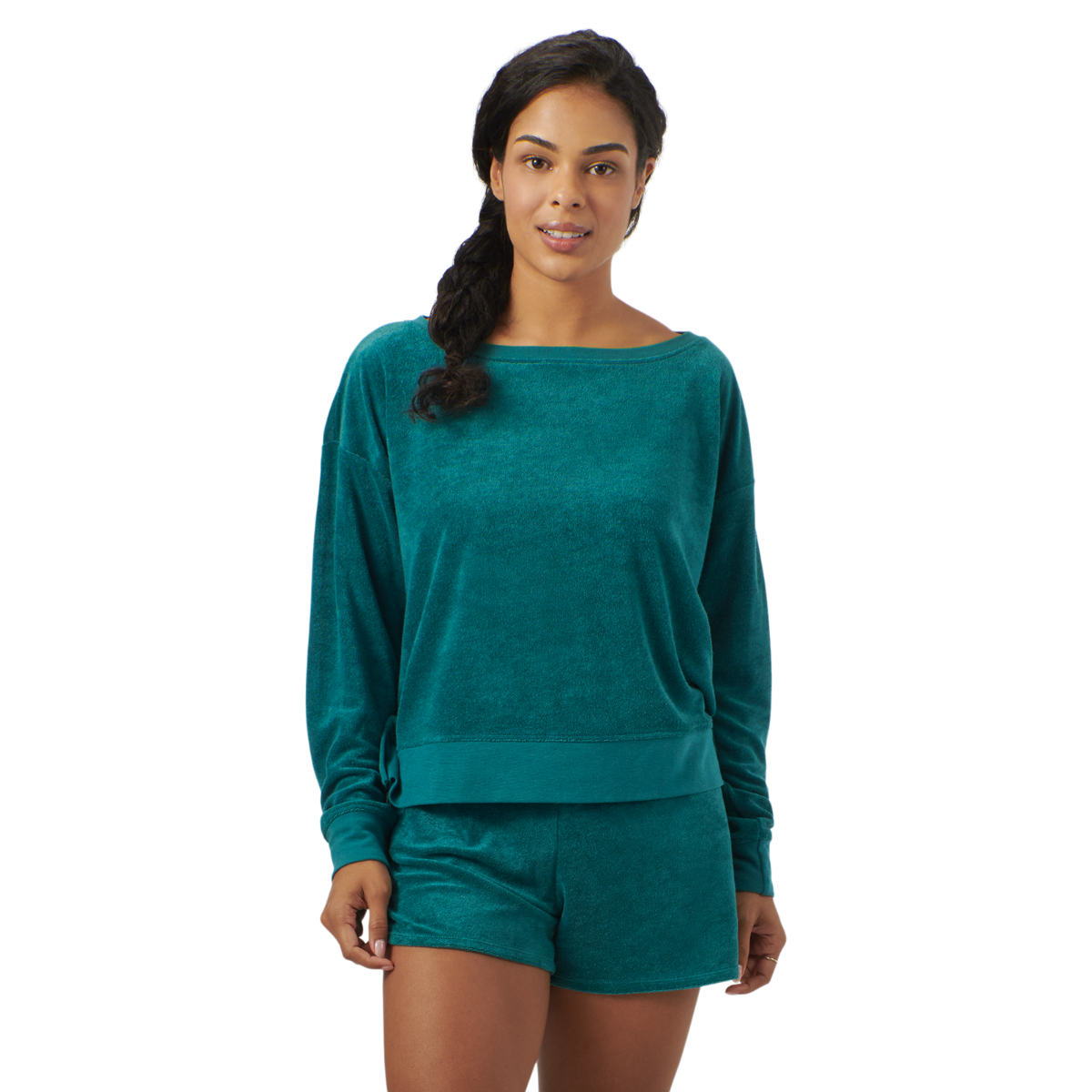 Short en French Terry pour femme