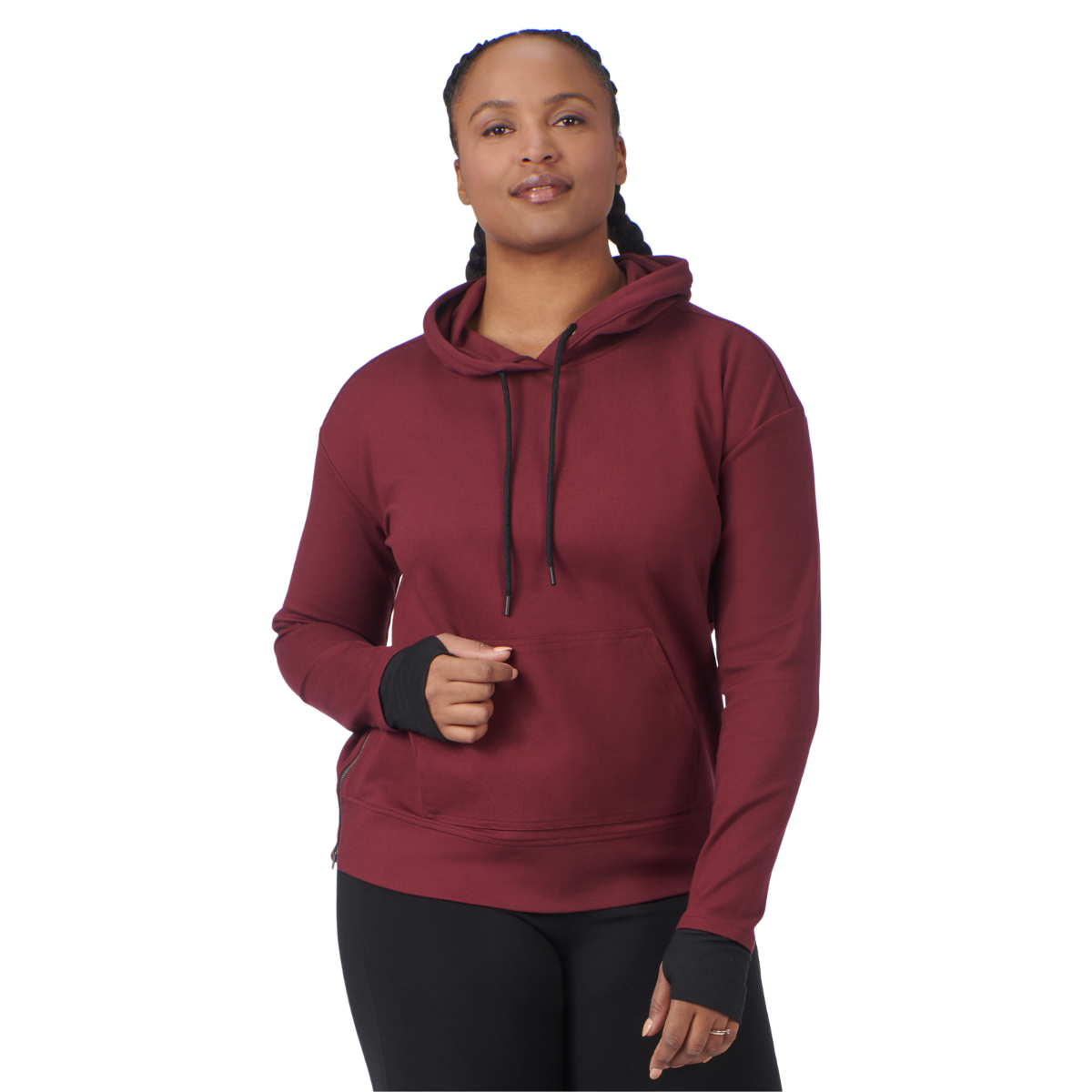 Women's Pullover Ponte Hoodie