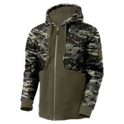 Pull à capuchon hybride pour homme