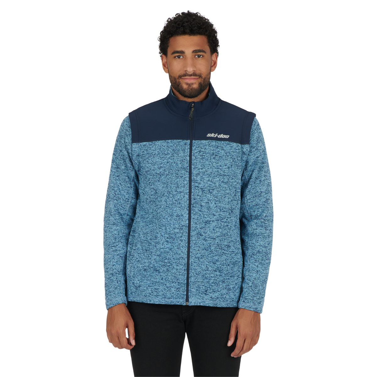 Ski-Doo Men's Convertible Mid-Layer Fleece