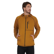 Ski-Doo Men's Hybrid Zip-Up Tech Fleece