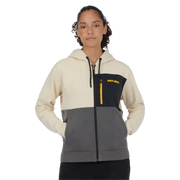 PULL À CAPUCHON ZIPPÉ PREMIUM FEMME