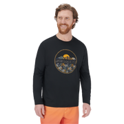 Sea-Doo Men's UV Protection Printed Long Sleeve Shirt