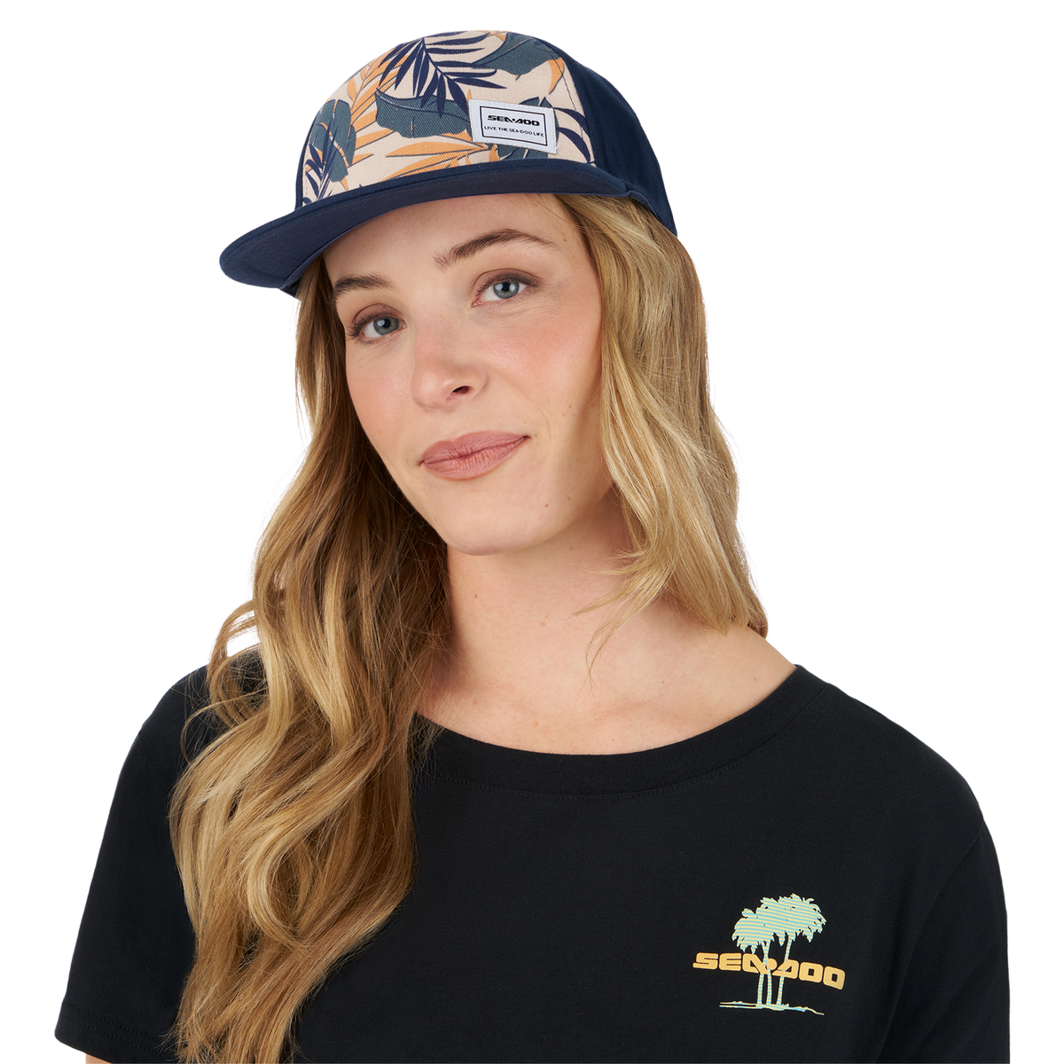 Unisex Sea-Doo Flat Cap Retro