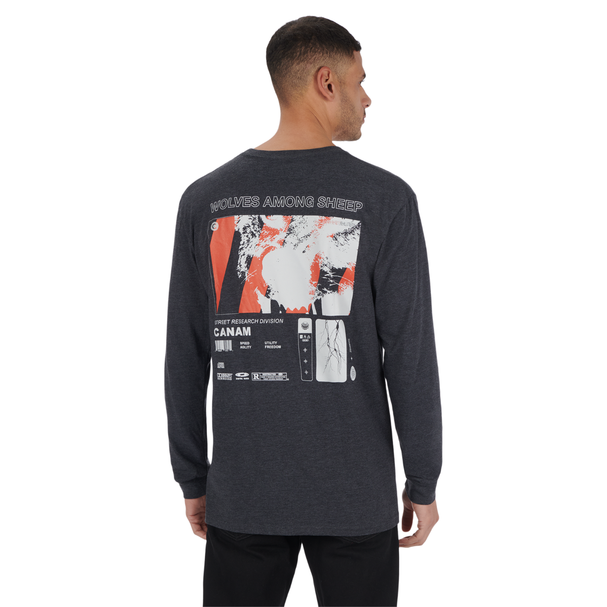 Men's Wolves Long Sleeves T-Shirt