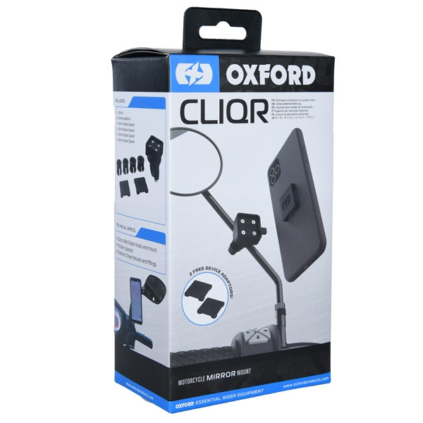 Oxford Products Système de montage pour miroir CLIQR