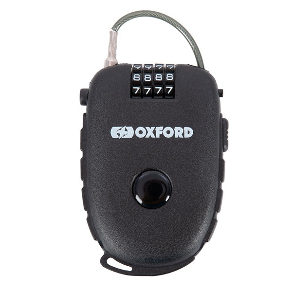 Oxford Products Cadenas à câble rétractable