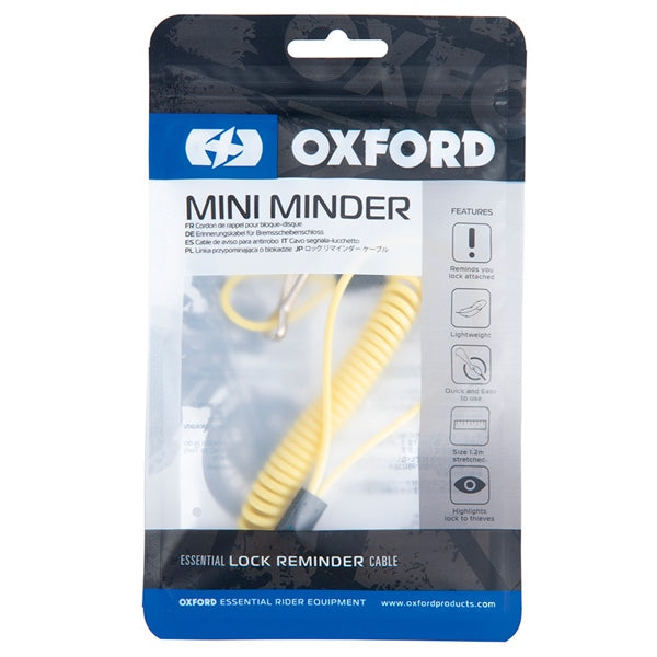 Oxford Products Mini câble de rappel-verrou