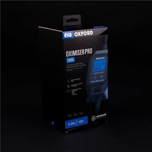 Oxford Products Chargeur de batterie Oximiser Pro 2000 Oximiser Pro 2000 - 470339