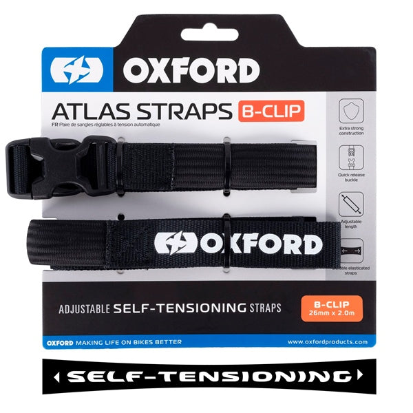 Oxford Products Sangles Atlas crochet en B 2 m