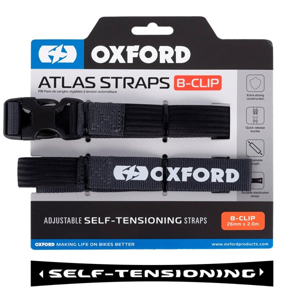 Oxford Products Sangles Atlas crochet en B 1.2 m