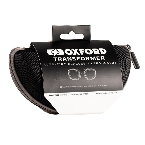 Oxford Products Lunette de soleil Transformer Noir, Gris