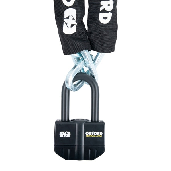 Oxford Products Cadenas et chaîne Boss Alarm 16 mm