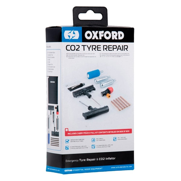 Oxford Products Ensemble de réparation de pneu CO2 1