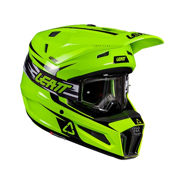 LEATT Ensemble casque hors-route 3.5 V26 - Lunette incluse