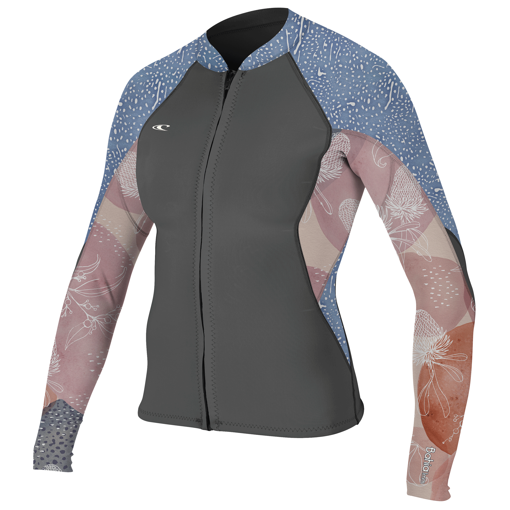 Veste d'eau Bahia à fermeture éclaire 1.5MM