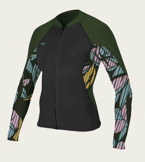 Veste d'eau Bahia à fermeture éclaire 1.5MM