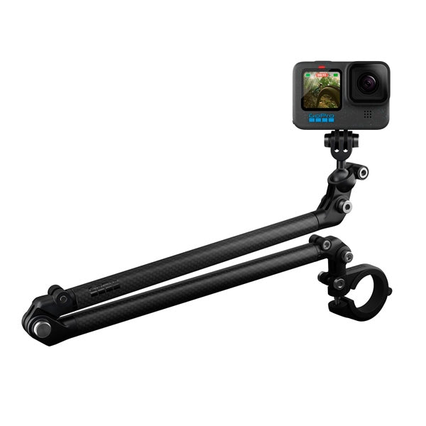 GoPro Bras d’extension Boom et fixation de guidon pour caméra