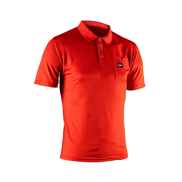 LEATT Polo Team à manches courtes Homme, Femme