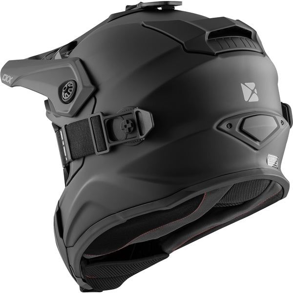 CKX Casque Titan Air Flow - Hors-piste Solid - Lunette 210° incluse
