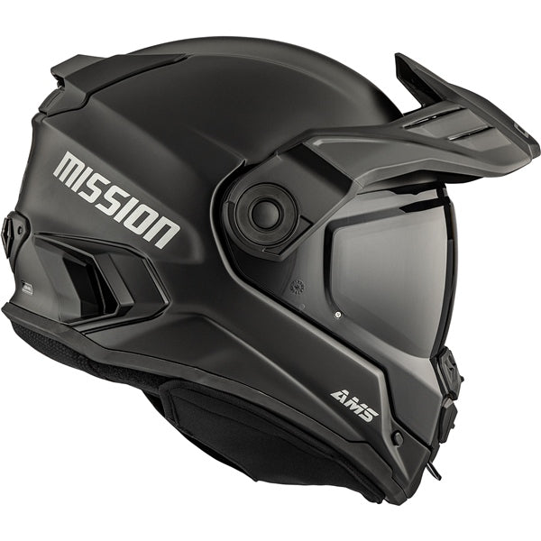 CKX Casque intégral ouvert Mission Fumé